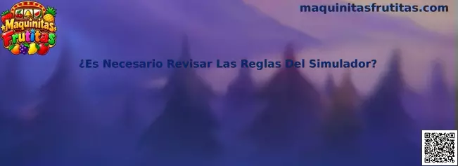 Maquinitas Frutitas Simulador Reglas